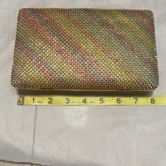 Multicolor Rhinestone Clutch - Picture 8 of 9